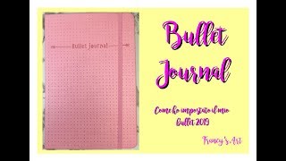 BULLET JOURNAL Come ho impostato la mia agenda a punti [upl. by Ahseki]