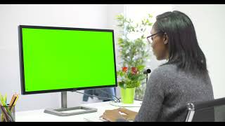 TV Smart tv Green Screen Effect AU Creations [upl. by Nessah]