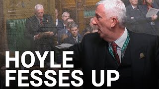 Lindsay Hoyle apologises to furious House of Commons over Gaza ceasefire amendments [upl. by Valeta293]