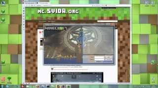 Minecraft Как начать играть mcSVIDAorg [upl. by Adnahsam]