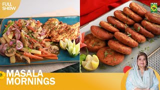 Mediterranean Chicken amp Chicken Tikka Shami Kababs  Chef Shireen  Masala Mornings  25 July 24 [upl. by Fachini]