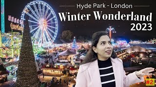 Winter Wonderland 2023 Hyde Park London [upl. by Emilee949]