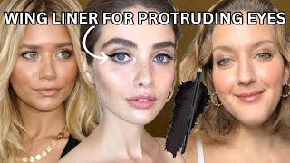 WING EYELINER FOR PROTRUDING EYES [upl. by Adyaj]