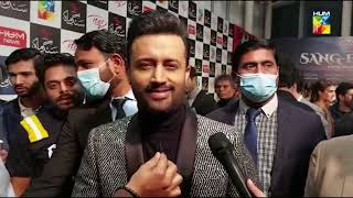 Atif Aslam  Live Talk About Drama Serial SangeMah  Hum TV [upl. by Hammel876]