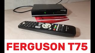 Jaki tuner DVB T2 wybrać FERGUSON ARIVA T75 DVBT2 HEVC DEKODER TELEWIZYJNY TV [upl. by Shari]