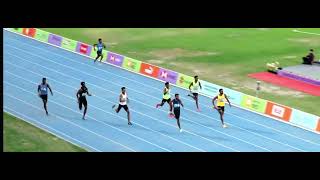 400M Final Man 63rd National Inter State Senior Athletics Championships 2024 [upl. by Crissie708]