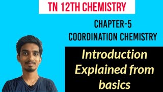 Coordination ChemistryIntroductionChapter5Class12Chemistry [upl. by Nahgen857]