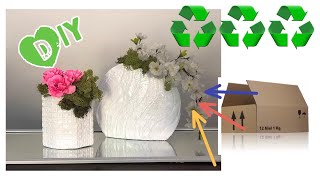 MANUALIDADES ♻️ RECICLANDO ♻️ CARTÓN para DECORAR 🤩 DIY [upl. by Aihsatan]