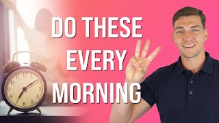 Do These 3 Stretches EVERY Morning Ages 50 [upl. by Aicilev]