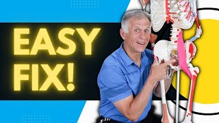 How To Fix A Tight Psoas Muscle In 30 Seconds The Easy Way [upl. by Werna930]