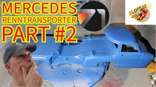 Unlock The Thrills Of The Mercedes Renntransporter Slotcar From Area71 In 124  Part 2 slotcar [upl. by Latham]