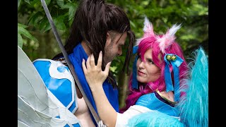 Ahri amp Yasuo cosplay at Mondo Verde Landgraaf June 29 2024 [upl. by Tennes]