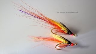 Live classic salmon fly tying tying the Traherne pattern Juno part 1 [upl. by Mack]