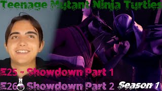 TMNT 2012  S1E2526  Showdown Part 1 amp 2 Reaction  The Nostalgia Trip  E115 [upl. by Yrdnal]