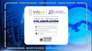 Firma de Convenio de Colaboración entre el INFONL y la Autoridad Nacional de Transparencia [upl. by Wood]