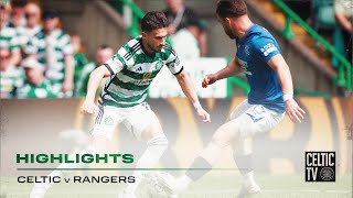 Highlights  Celtic 21 Rangers  Derby day delight for Celts as victory puts Hoops six points clear [upl. by Ueik728]