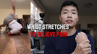 Wrist Stretches To Relieve Pain [upl. by Antonetta]