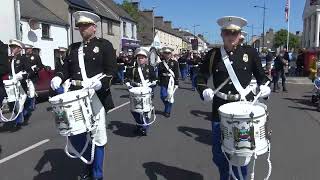 Mourne Young DefendersCounty Down Junior Orange Parade Kilkeel 25524 HD [upl. by Kamat]