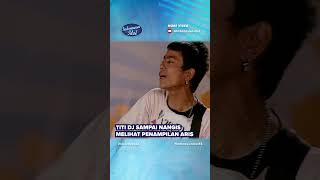 Penampilan Aris Berhasil Bikin Titi DJ Menangis🥹 IndonesianIdol Idol2Dekade [upl. by Relyhs]