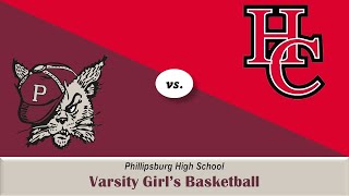 Phillipsburg High School vs Hunterdon Central Varsity Girls Basketball [upl. by Dyolf]