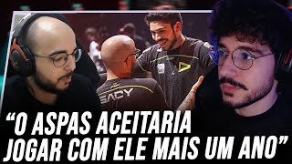 NYANG REAGE ao SACY EXPLICANDO PQ APOSENTOU [upl. by Enixam]