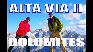 Dolomites Trekking Adventure Alta Via 2 amp Marmolada [upl. by Furie]