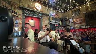 Small Jazz Band amp Alapar feat Richard Scott  Some Of These Days  NOLA 2024 [upl. by Ovid]