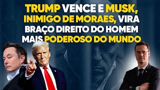 Com Trump e Musk no poder Alexandre de Moraes acabará na cadeia [upl. by Tnecnivleahcim]