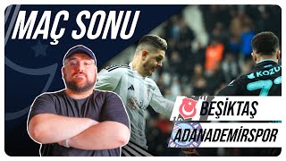 Beşiktaş  Adana Demirspor  Maç Sonu Değerlendirmesi [upl. by Trina]