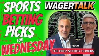 Free Sports Picks  WagerTalk Today  NFL Wildcard Bets  College Basketball Picks Today  Jan 10 [upl. by Nolyarb]