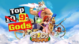 GODS OF OLYMPUS  Top 10 Gods [upl. by Compton]