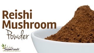 All About Reishi Mushroom Powder  LiveSuperFoodscom [upl. by Bandler]