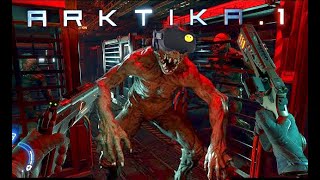 METRO EXODUS en Réalité Virtuelle quotARKTIKA1quot Test Oculus Rift [upl. by Ecnerol]