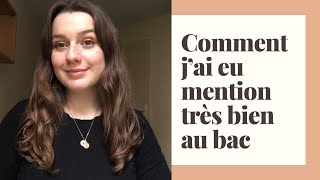 5 CONSEILS POUR AVOIR SON BAC avec mention [upl. by Jonna]