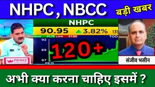 NHPC share latest news today NBCC share latest news today Analysis target price 2024 [upl. by Saihtam]