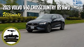 Ανήφορο Κατήφορο 2023 Volvo V60 Cross Country B5 AWD Ultimate Δοκιμή [upl. by Sidell]