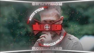 Merle Dixon  Twd edit  Travis Scott  Nightcrawler slowed  Instrumental [upl. by Rumit]