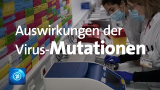 VirusMutationen in Großbritannien und Deutschland [upl. by Ylrevaw]