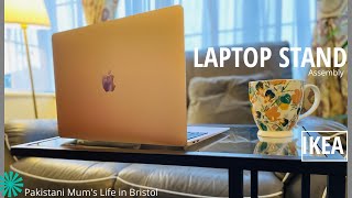 IKEA VITTSJO Laptop Table Assembly Instructions [upl. by Jaeger794]