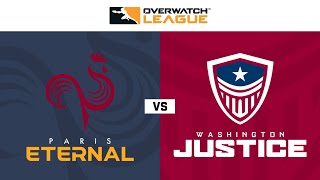 Paris Eternal vs Washington Justice  Hosted by Washington Justice  Week 3 Day 1 [upl. by Otaner678]