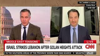 072924  CNN re Hezbollah Israel [upl. by Inohs]