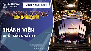 VINH DANH THÀNH VIÊN XUẤT SẮC NHẤT KỲ NĂM 2021  THIÊN KHÔI GROUP OFFICIAL [upl. by Marcel]