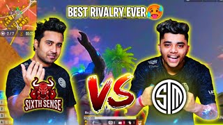 SIXTH SENSE VS TSM EMOTE BATTLE🥵  CLASH LANDING  BEST RIVALRY EVER🤯 [upl. by Rustin]