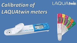 Calibration of HORIBA LAQUAtwin meters [upl. by Kcirb]