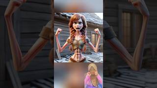 Indila skinny princess anna frozen glow up shortsvideo [upl. by Noland]