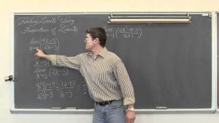 Finding Limits with Properties includes Quotient Rule Calculus 1 AB [upl. by Einobe334]