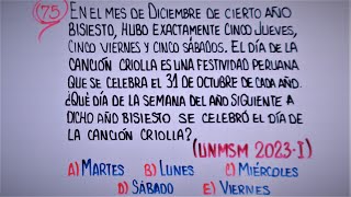 CALENDARIOS  Cronometría  Razonamiento Matemático  Habilidad Lógico Matemático [upl. by Boothman674]