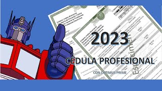 ‼️CÓMO TRAMITAR TU CEDULA PROFESIONAL 2024 l en 3 minutos ✅ [upl. by Aryl396]