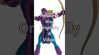 Hawkeye Was Originally A Villain [upl. by Einittirb]