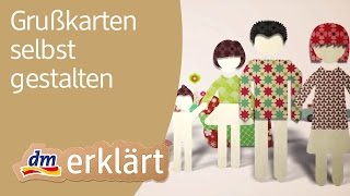 Ob lustige Geburtstagskarten oder Weihnachtskarten Grußkarten selbst gestalten auf dm FotoParadies [upl. by Jeminah]